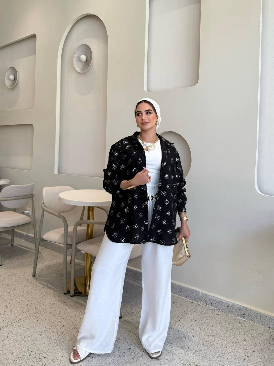 lady vibe casual blouse