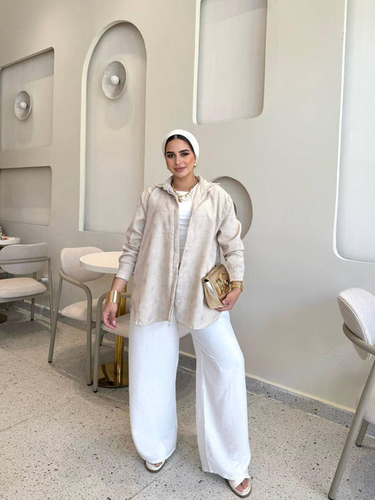 lady vibe casual blouse