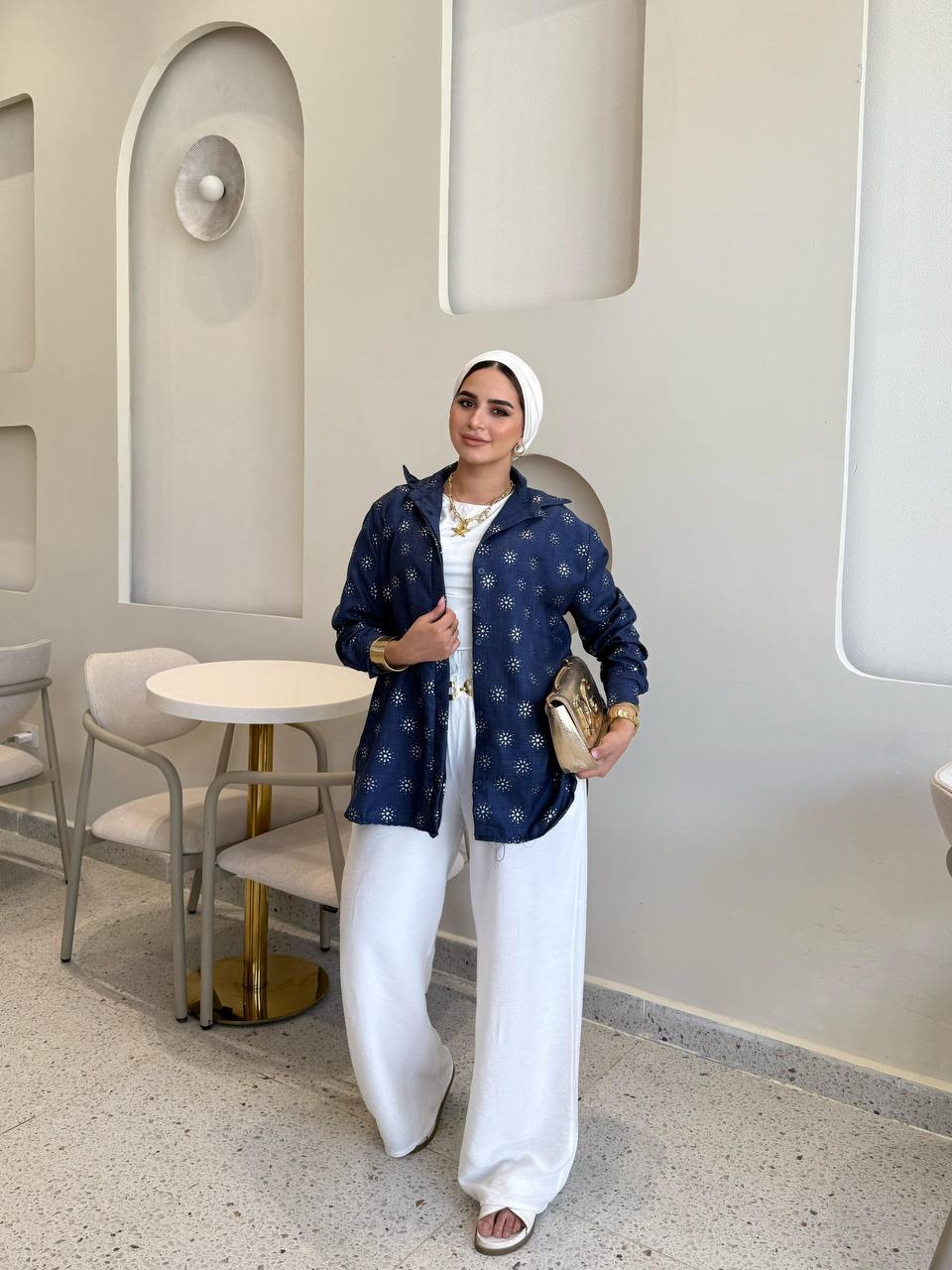 lady vibe casual blouse