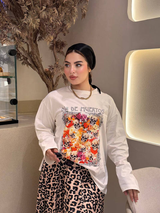 lady vibe casual t-shirt