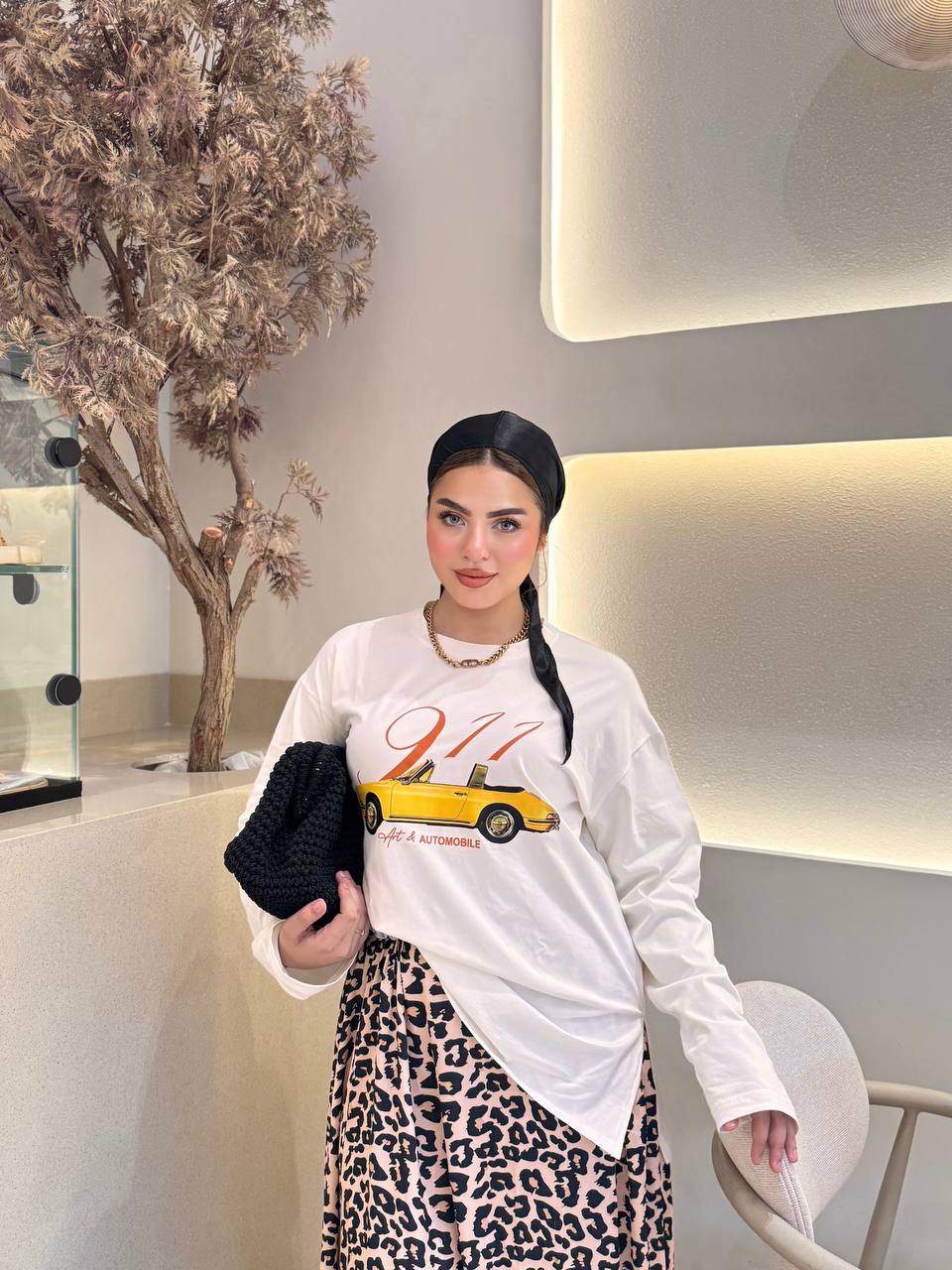 lady vibe casual t-shirt