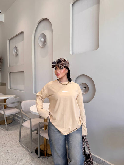lady vibe casual t-shirt